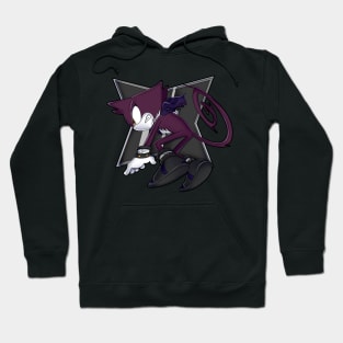 Pyro the cat sonic channel style Hoodie